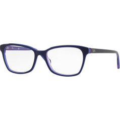 Ray-Ban sieviešu 0RX 5362 5776 54 briļļu briļļu rāmji, zili (Topo Blue/Lt Blue/Transp Violet), zili (Topo Blue/Lt Blue/Transp Purple)