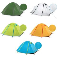 NATUREHIKE Unisex P-Series 2 telts pieaugušajiem, Pine Leaf, 2 personām