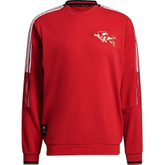 adidas Vīriešu MUFC CNY Cr SWT Svīteris