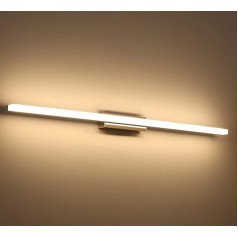 Klighten LED spoguļa gaisma vannas istabai 90 cm 20 W IP44 vannas istabas gaisma Sienas spoguļa lampa Vannas istabas sienas lampa Sienas gaisma vannas istabai 110-240 V 1300 lūmenu Silti balta 3000 K