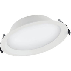 LEDVANCE LED Downlight | Leuchte für Innenanwendungen | Kaltweiß | 215,0 mm x 61,0 mm | DOWNLIGHT ALU