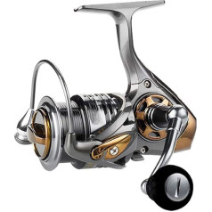 XUMI spininga spole Makšķerēšanas spole, 5+1BB ātrgaitas 7.1: 1 Makšķerēšanas spole Bait Casting Reel Right Left Bait Casting Reel Flat Line Reel