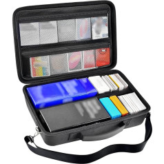 Grapsa Trading Card Bag for 2700 Cards. Playing Cards Storage Card Box Organiser Case Compatible with Yugioh / for Phase 10 / for Skyjo / for Magic the Gathering / for Ubongo Card Game