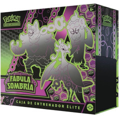 BANDAI PC50538 Pokémon Trading Card Game: Kārbiņa ar tirdzniecības kartēm anīmu cienītājiem, daudzkrāsaina, spāņu valodas versija, SV 6.5 Elite Trainer Box