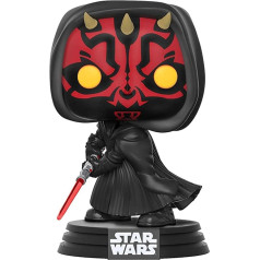 Star Wars Funko - 37667 Darth Maul - 2019 Galaktiskais konvents - Vinila figūriņa, 9 cm (UK Exclusive)