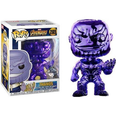 Funko Pop! Atriebības bezgalības karš - Thanos [Purple Chrome] #289 - [EXCLUSIVE - SUPER RETENS!!!]