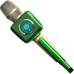 TOSING V1 Pro Professional 20 W Karaoke Machine for Adults/Singer Microphone, U Segment Receiver Link to Bluetooth Speaker Sing Machine for AMP/TV/PC/Car/Smartphone (Emerald) (20)