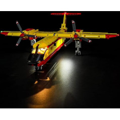 BRIKSMAX 42152 LED Light for Lego Fire Plane - Compatible with Lego Technic Building Blocks Model - Without Lego Set