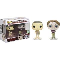 Iepakojumā 2 figūriņas POP. Stranger Things Upside Down Eleven & Barb eccc 2017 Exclusive