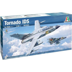 Italeri 2520 1:32 Tornado IDS 40th Anniversary Model Building Kit 1:32 Tornado IDS 40th Anniversary, Celtniecības, Amatniecība, Hobijs, Līmēšana, Plastmasas komplekts, Detalizēts, Nekrāsots