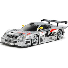 Tamiya 58731 1:10 RC MB CLK-GT-R 1997 TC-01 Tālvadības automašīna, transportlīdzeklis, Modeļu būve, montāža, hobijs, RC komplekts, nekrāsots