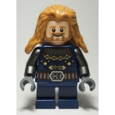 LEGO The Hobbit: Fili Gnoms ar tumši zilu apģērbu - minifigūriņa