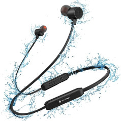 YATWIN Bluetooth austiņas Sport in Ear, Bluetooth 5.0 sporta austiņas ar 16 stundu HiFi skaņu IPX7 ūdensnecaurlaidīgas austiņas, magnētiskās ultravieglas austiņas ar trokšņu slāpēšanas MEMS mikrofonu priekš