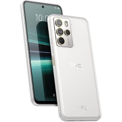 HTC U23 Pro 5G Dual 256GB 12GB RAM, atbloķēts no rūpnīcas (tikai GSM | Nav CDMA - nav saderīgs ar Verizon/Sprint), NGP bezvadu lādētājs iekļauts, balts