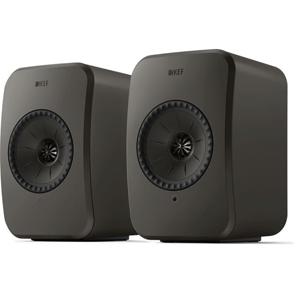 KEF LSX II LT bezvadu plaukts, grafīta pelēks | Mūzika | TV un mājas izklaide | Spēles | HDMI ARC | USB-C | Bluetooth | AirPlay 2 | Chromecast | Spotify