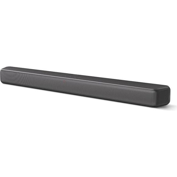 Philips TAB5109 Soundbar 2.0-2 Kanal 120W, DTS Virtual X, Bluetooth 5.4, HDMI ARC, optische Verbindung und USB-Konnektivität - Dunkelgrau