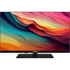 Telefunken XF32N750M TV 32 collu Full HD LED televizors ar 80 cm ekrāna diagonāli un integrētu trīskāršu uztvērēju melns