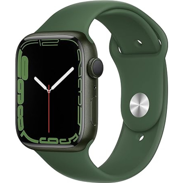 Apple Watch Series 7 (GPS, 45 mm) - Zaļš alumīnija korpuss ar 