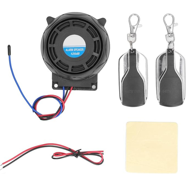 Motociklu signalizācijas sistēma Motocikls 12 V, motociklu drošības signalizācijas sistēma pret zādzību 2 ar tālvadības pulti 12 V ūdensizturīgs universāls motocikliem