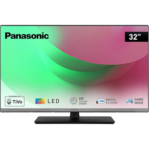 Panasonic TB-32S45AEZ, S45A sērijas 32 collu Full HD LED Smart TV, 2024, TiVo, Google un Alexa balss vadība, spēļu režīms, multivides atskaņotājs, HDR, HDMI, izcilai vizuālajai pieredzei