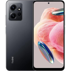 Xiaomi Redmi Note 12 viedtālrunis 4GB/128GB 6,67 collu displejs 5000mAh 33W ātrās uzlādes Snapdragon 4 Gen 1 (Onyx Grey)