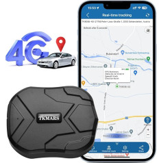 GPS Tracker 4G, spēcīgs magnētiskais IP58 ūdensizturīgs 5000 mAh akumulators ar bezmaksas App/PC platformu bez ABO Anti-Lost reāllaika izsekošanas lokators automašīnai, motociklam, velosipēdam, kravas automašīnai, laivai