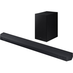 SAMSUNG Soundbar HW-Q600C/ZF - Dolby Atmos/DTS:X, Q-Symphony Gen II, 3.1.2 kanāli, inteliģentā skaņa un Pro Game režīms