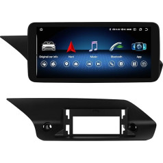 10,33 collu auto stereo priekš Mercedes Benz W212 E klases E200 E230 E260 E300 S212 (2009-2012) NTG 4.0 4+32GB 1600x7200 QLED Touch Screen ar Carplay Android Auto Bluetooth SWC DSP