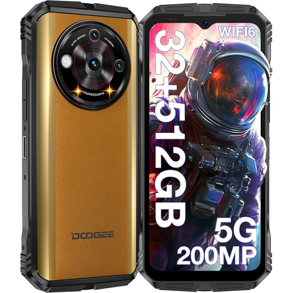 DOOGEE V30 PRO āra mobilais tālrunis 5G mobilais tālrunis, 6,58 collu 32GB + 512GB/TF 2TB viedtālrunis, Dimensity 7050 viedtālrunis bez līguma, 10800mAh/33W, 200MP + 24MP nakts redzamība, IP68 mobilais tālrunis,