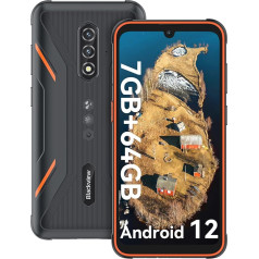 Blackview BV5200 Pro Outdoor Handy, 7GB+64GB/1TB 2,3 GHz Octa Core Android 12 Outdoor Handy Ohne Vertrag, 5180mAh 6,1