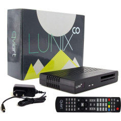 Qviart Lunix CO Full HD 1080p CI satelīta uztvērējs Linux E2 Combo (satelīts + kabelis) DVB-S2/C ar kopējo saskarni un HbbTV