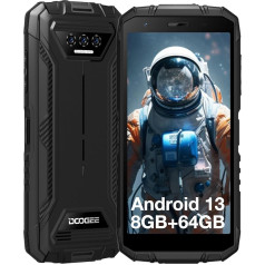 DOOGEE S41T viedtālrunis, 2023 Mobilais tālrunis Android 13 Android tālrunis