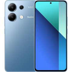 Xiaomi Redmi Note 13 8GB un 256GB viedtālrunis Globālā versija 6,67 collu AMOLED ekrāns 120Hz trīskāršā kamera 108MP Snapdragon 685 5000mAh akumulators 33W Quick Charge Blue