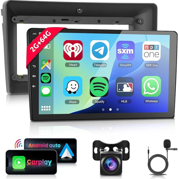 2G + 64G bezvadu Carplay Android auto radio 2 DIN Opel Zafira / Antara / Astra 2006-2010