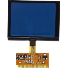 Qiilu Automašīnas monitora ekrāns Augstas izšķirtspējas automašīnas LCD ekrāns VDO monitoram 8L0920931F Displejs der A3 A4 A6