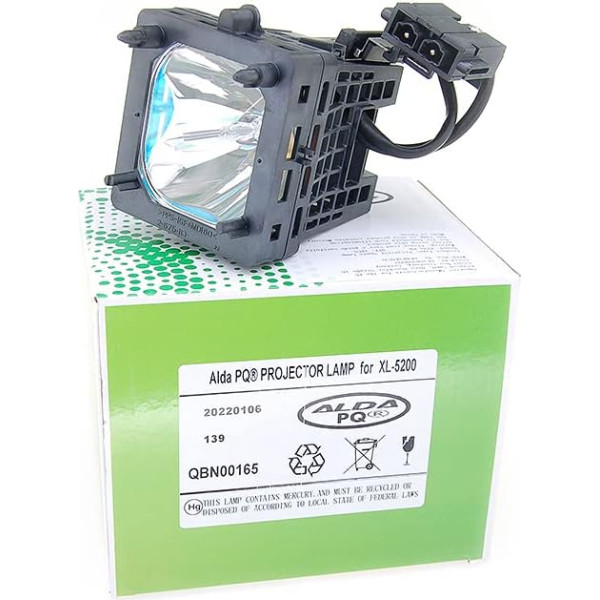 Alda PQ projektora Premium TV lampa Sony KDS-50 A2020/TV projektoriem, lampa ar korpusu, Eurolamps