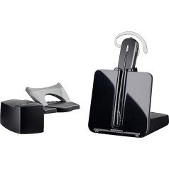 Plantronics B2B Poly DECT austiņas CS540 + Handhörerlifter HL-10, Schwarz