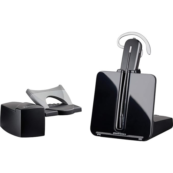 Plantronics B2B Poly DECT austiņas CS540 + Handhörerlifter HL-10, Schwarz