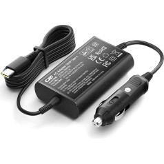 Auto USB C lādētājs 100 W, CYD Auto C tipa lādētājs, saderīgs ar MacBook Pro, Lenovo, Surface Pro, Dell XPS, HP, iPad, iPhone 14 Pro Max, AirPods, planšetdatoriem, viedtālruņiem - Ieejas jauda: 12 V/24 V automašīnas barošanas avots