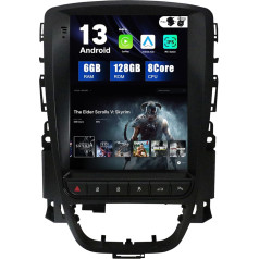 SXAUTO - [6G+128G] - Android 11 IPS autoradio piemērots Excelle GT/XT Astra J (2006-2016) - Wireless Carplay/Android Auto/DSP - LED kamera + mikrofons - DAB SWC WiFi Fast-Boot 360-Camera BT - 2 DIN 9.7