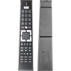 RC-A4995 RC-4995 Remote Control Compatible with Gogen Edenwood Telefunken Continental Edison DIGIQUEST QILIVE TV XD-ENJOY LDH32V180S ED2400HD ED3204HD Replacement Controller with NETFLIX Button