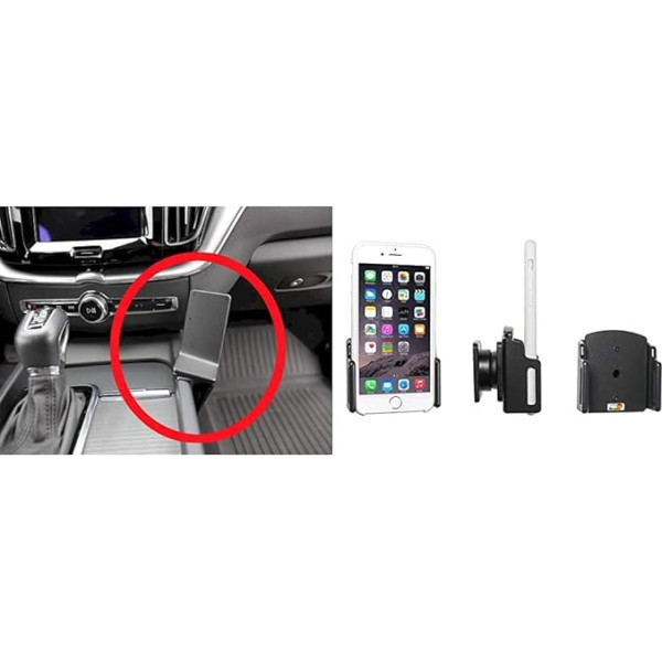 Brodit 835343 Designer ProClip & 511666 Ierīces turētājs pasīvs Apple iPhone 6/6s, iPhone 7 Regulējams