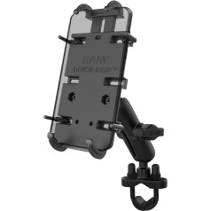 Ram Mounts Rail Mount SYST Quick Grip tālruņa turētājs lielākiem, W126109004 (Tālruņa turētājs lielākām ierīcēm)