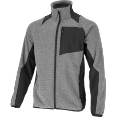 Pelēk-melns Tech-fleece sporta krekls, 