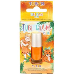 Tubi glam laka - perlamutra oranžā krāsā