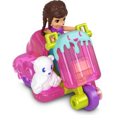 Skaitļi polly pocket pollyville frosty scooter