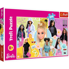 Puzzle 300 gabaliņu jūsu mīļākā Barbie