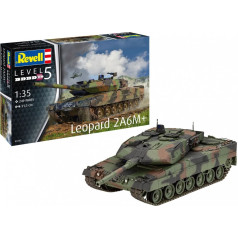 Plastmasas modelis leopard 2 a6m+ 1/35