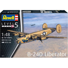 Plastmasas modelis lidmašīna b-24d liberator 1/48