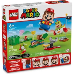 Super Mario bricks 71439 piedzīvojumi ar interaktīvo Mario figūriņu